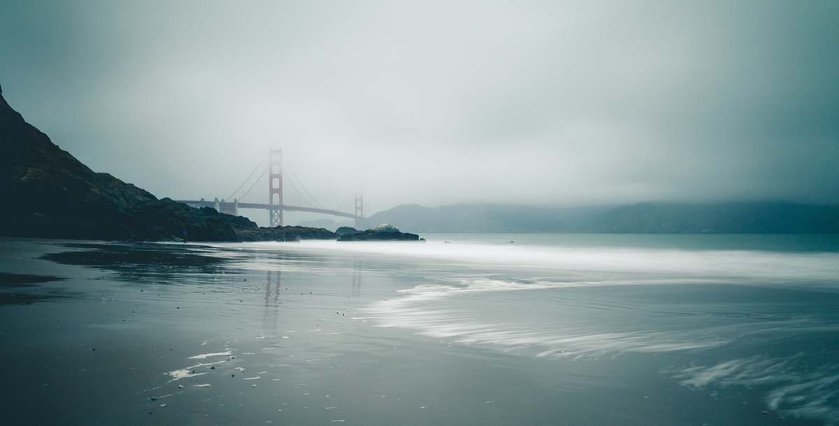 baker beach landscape photography of bridge san francisco